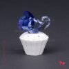 Cupcake doosje met blauwe olifant