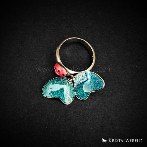 Ring met lieveheersbeestje
