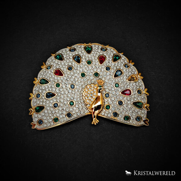 Broche pauw XL