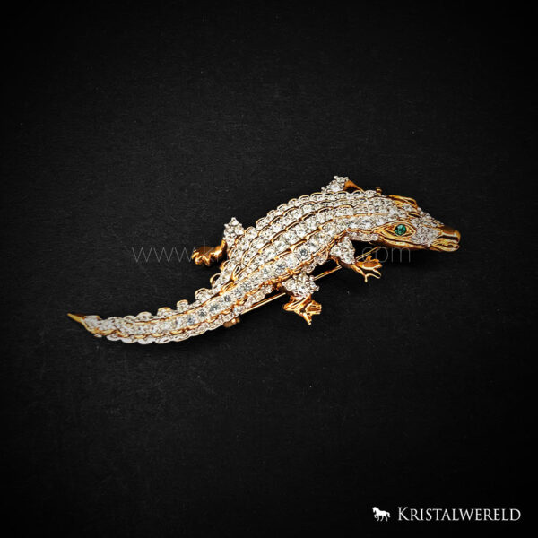 Broche krokodil