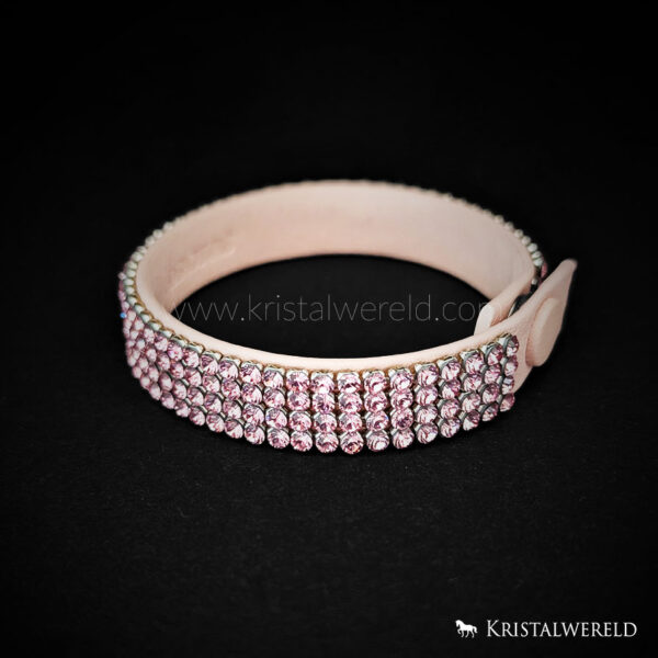 Armband licht roze