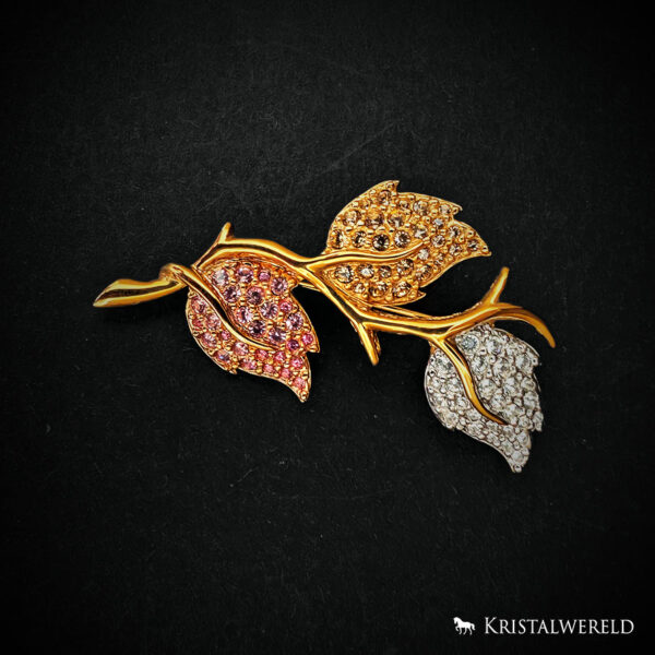 Broche bladeren