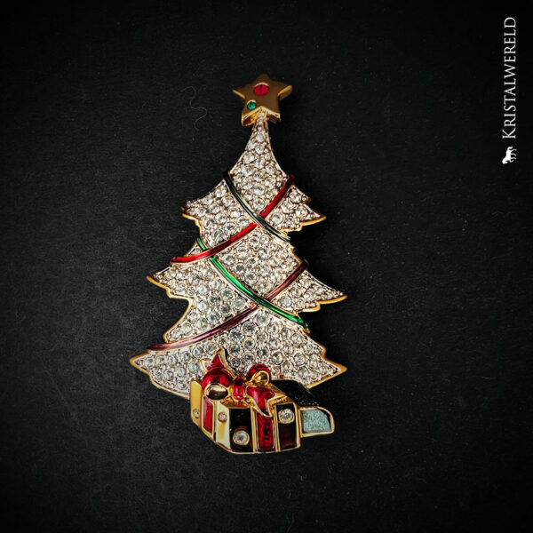 Broche kerstboom