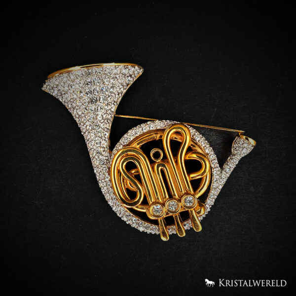 Brooch trombone large