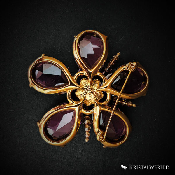 Broche bloem groot - Afbeelding 3