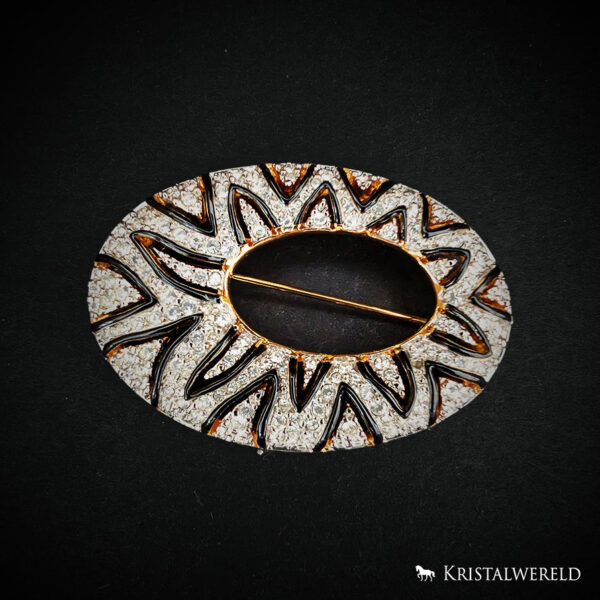 Broche ovaal
